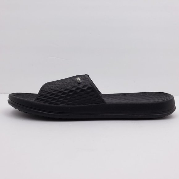 NEW Hytt Mens Size 11 Black Shower Sandal Slides - Picture 5 of 10
